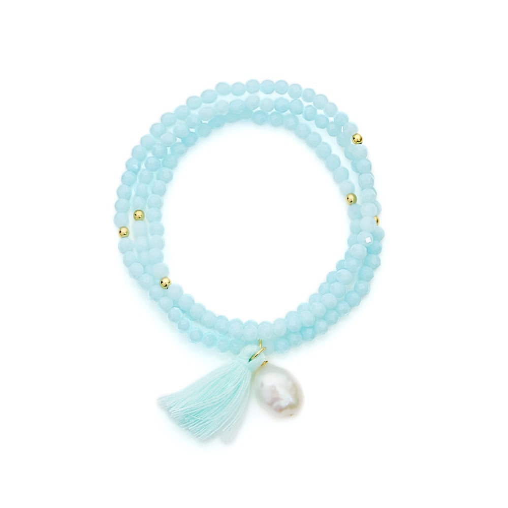 12mm white baroque freshwater pearl crystal yellow gold plate sterling silver necklace or bracelet on elastic
