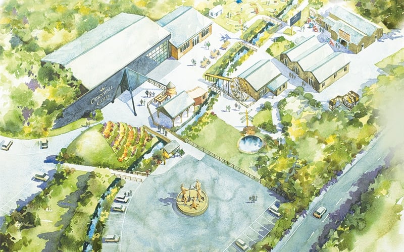CG site map illustration 600