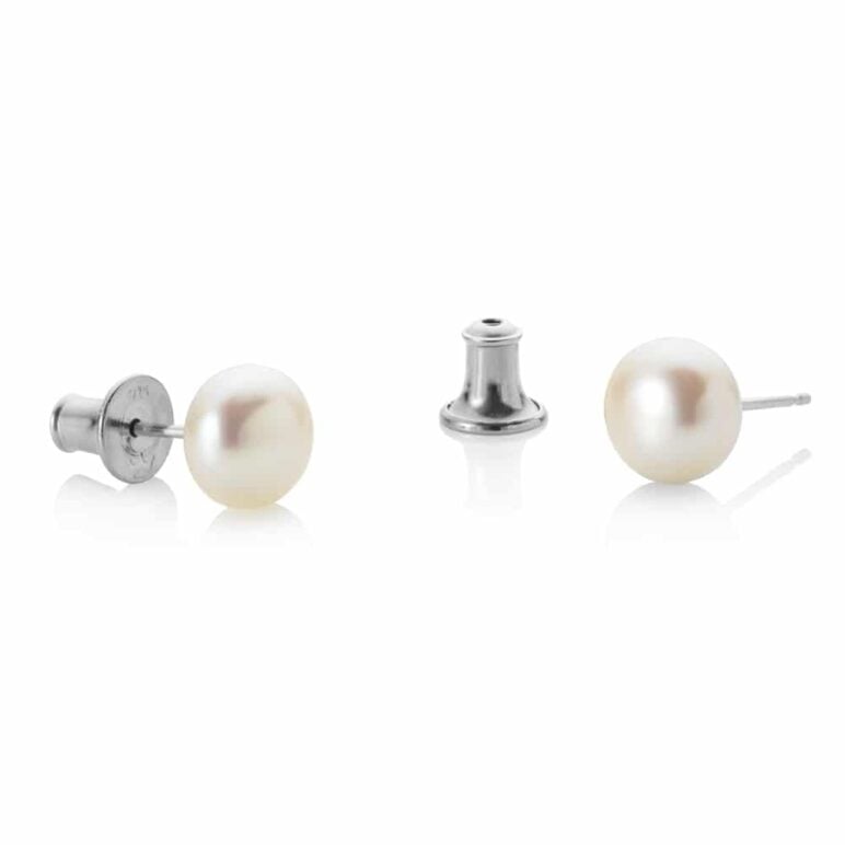 Pearl Stud Earrings