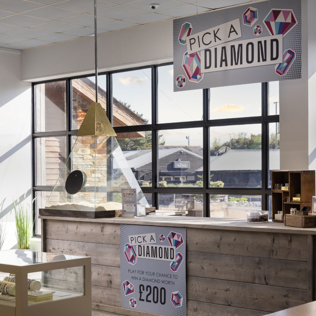 New pick a diamond activity at cornwall gold
